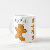 Gingerbrood Vrouw, Bite Me Holiday Mok (Voorkant links)