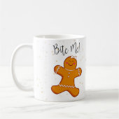 Gingerbrood Vrouw, Bite Me Holiday Mok (Links)