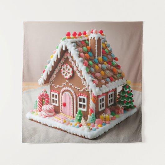 Gingerbrood Wandkleed (Voorkant)