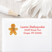 Gingerbrood Winter Scarf Etiket (Insitu)