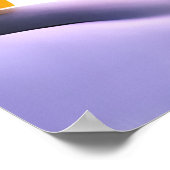 Gingerbrood wintersneeuw | AI Art Poster (Hoek)