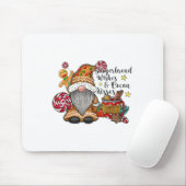 GingerBrood Wishes and Cocoa Kisses Gnome Christma Muismat (Met muis)