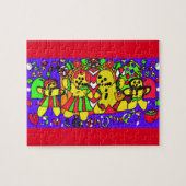 Gingerbrood Zoetthuis Legpuzzel (Horizontaal)