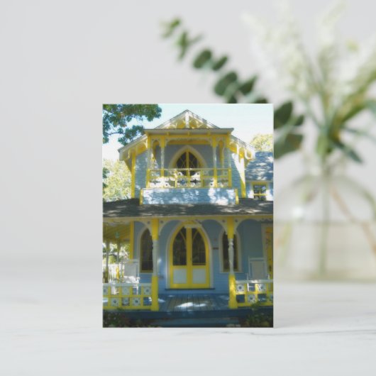 Gingerbroodhuis 31 briefkaart (Staand voorkant)