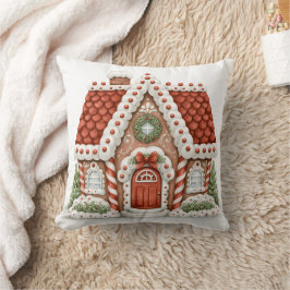 Gingerbroodhuis Kussen