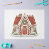 Gingerbroodhuis Tissuepapier (Craft)