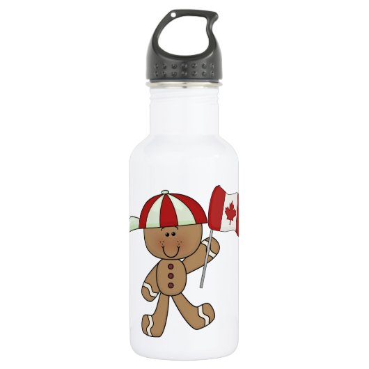 GingerCa Flag Liberty Bottle Waterfles (Voorkant)