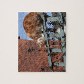 Gingerenkat voor games legpuzzel (Verticaal)
