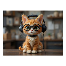 Gingerenkat voor games perfect poster