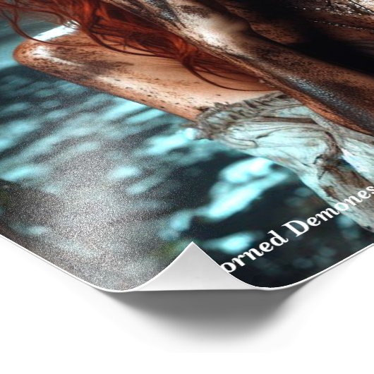 Gingerhead demoness foto afdruk (Hoek)