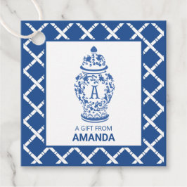 GingerJar & Bamboe | Monogram A | Bedankjes Labels