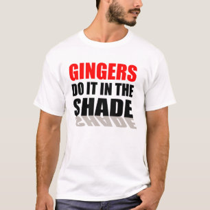 GINGERS DOEN HET IN DE SCHADE T-SHIRT