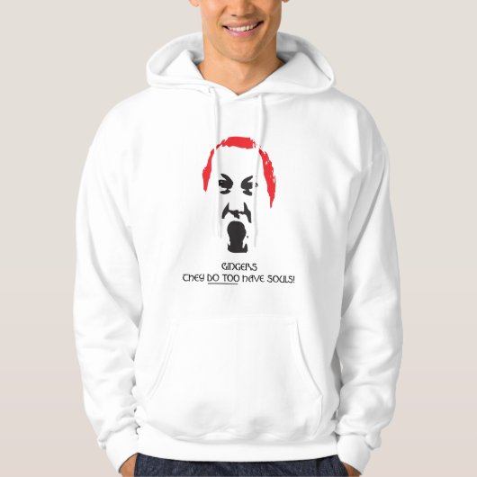 Gingers hebben ook zielen hoodie (Voorkant)