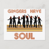 Gingers hebben Souls Train Briefkaart (Voorkant)