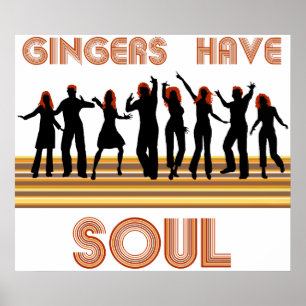 Gingers hebben Souls Train Poster