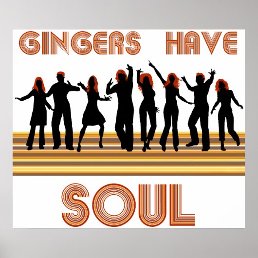 Gingers hebben Souls Train Poster (Voorkant)