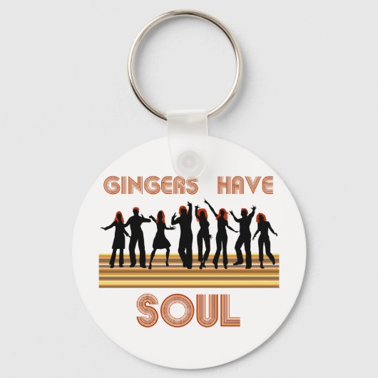 Gingers hebben Souls Train Sleutelhanger (Voorkant)