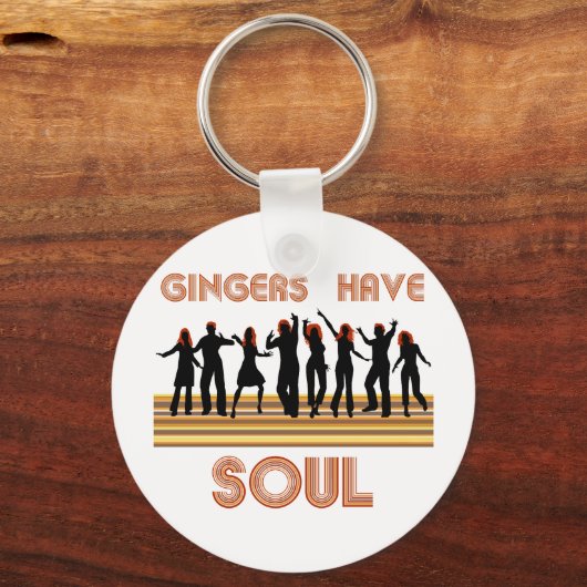 Gingers hebben Souls Train Sleutelhanger (Voorkant)