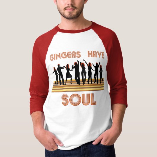 Gingers hebben Souls Train T-shirt (Voorkant)