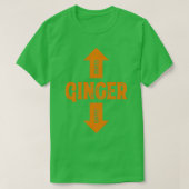 Gingers het tapijt past de vallen aan t-shirt (Design voorkant)