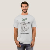 Ginger's NYC Mouseteria T-shirt – "Ben je kat geno (Voorkant volledig)