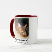 Gingers Rock! Verwerping van Bunny Rabbit Two TonM Mok (Voorkant links)