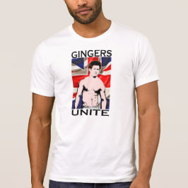 GINGERS UNITE PRINCE HARRY UK ROYAL GINGER T-SHIRT