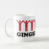 Gingers verenigen koffiemok (Links)