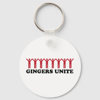 Gingers verenigen sleutelhanger
