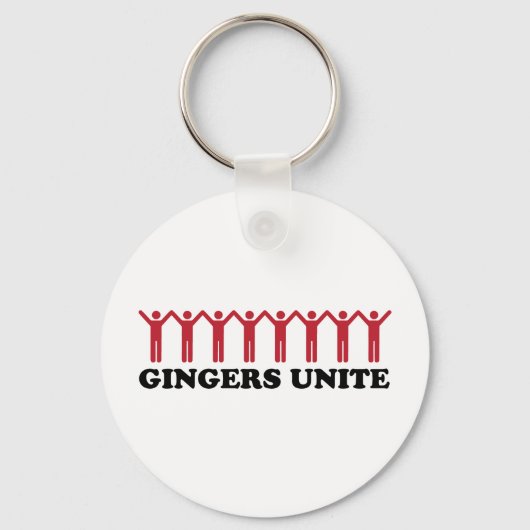 Gingers verenigen sleutelhanger (Voorkant)