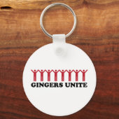 Gingers verenigen sleutelhanger (Voorkant)