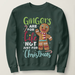 Gingers zijn niet alleen voor kerstmis maar voor h trui