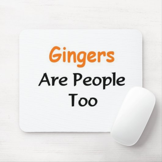 Gingers zijn ook mensen muismat (Met muis)