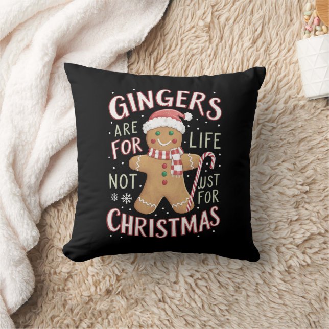 Gingers zijn voor het leven niet alleen voor Kerst Kussen (Deken)