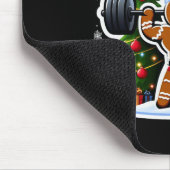 Gingershred Funny Gingerbread Man Gym Bodybuilding Muismat (Hoek)