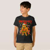 Gingershred Gingerbread Christmas Workout Gym Ging T-shirt (Voorkant volledig)