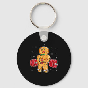 Gingershred Grappige Gengertrots Man Gym Lichaamst Sleutelhanger