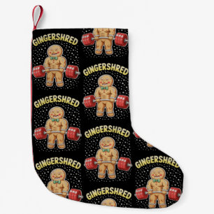 Gingershred Kerst Gingerbread Gym Bodybuilding Kleine Kerstsok
