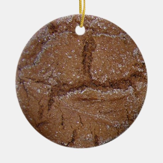 Gingersnap Cookie Ornament (Voorkant)