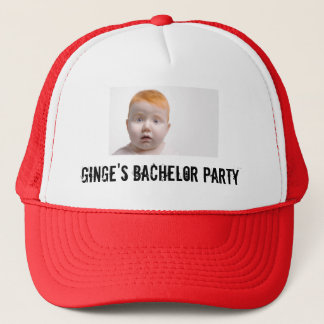 Ginge's Bachelor Party Trucker Pet