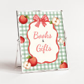 Gingham Apple van onze Eye Baby Boeken en Geschenk Poster