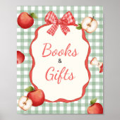 Gingham Apple van onze Eye Baby Boeken en Geschenk Poster (Voorkant)