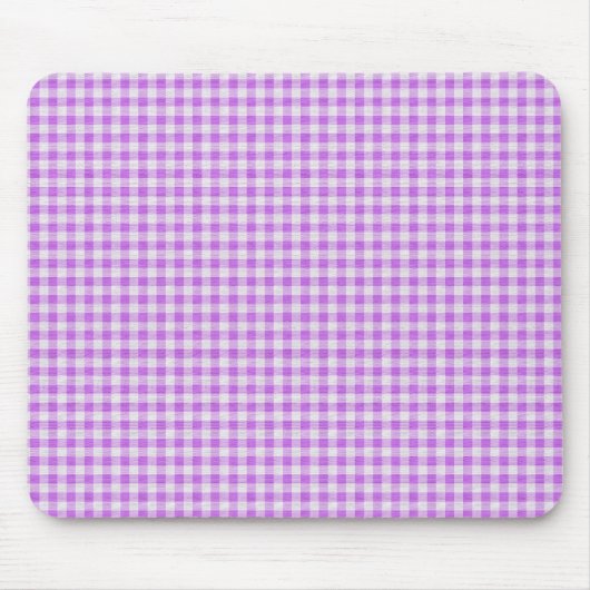Gingham Background Muismat (Voorkant)