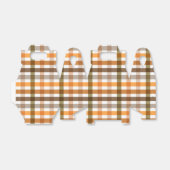 Gingham Bedankdoosjes (Uitgevouwen)