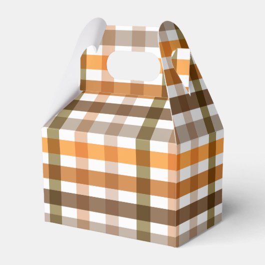 Gingham Bedankdoosjes (Voorkant Zijde)