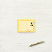 Gingham Bee Kitchen School Post Het Notities Gift Post-it® Notes (Op bureau)