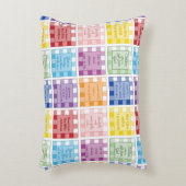 Gingham Bijbelverzen over kinderen Accent Kussen (Voorkant(Verticaal))