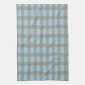 Gingham Blauw  Theedoek (Verticaal)