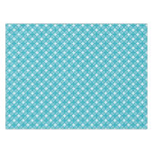 Gingham Ble en White Tafelkleed (Voorkant (Horizontaal))
