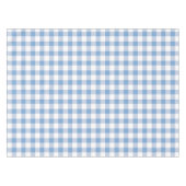 Gingham Blue Summer Picnic Pset Tablecloth Tafelkleed (Voorkant (Horizontaal))